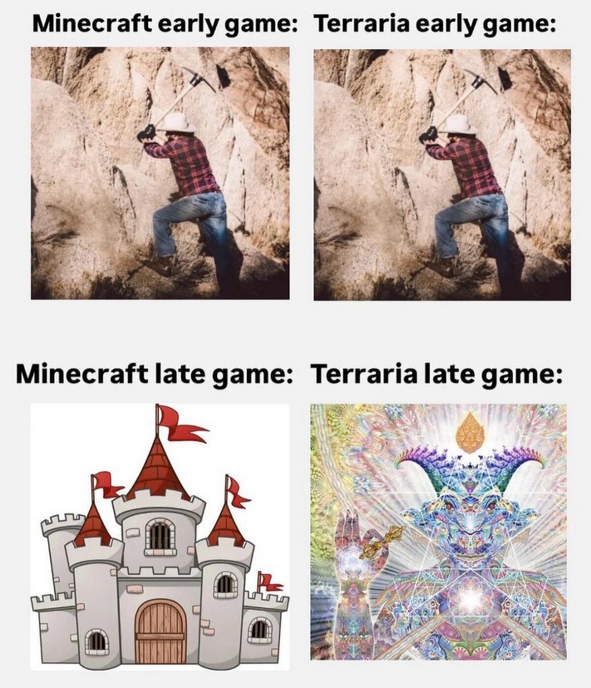 El giro de tuerca que pega Terraria.