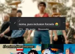 Estos no han leido una p&aacute;gina de One Piece.