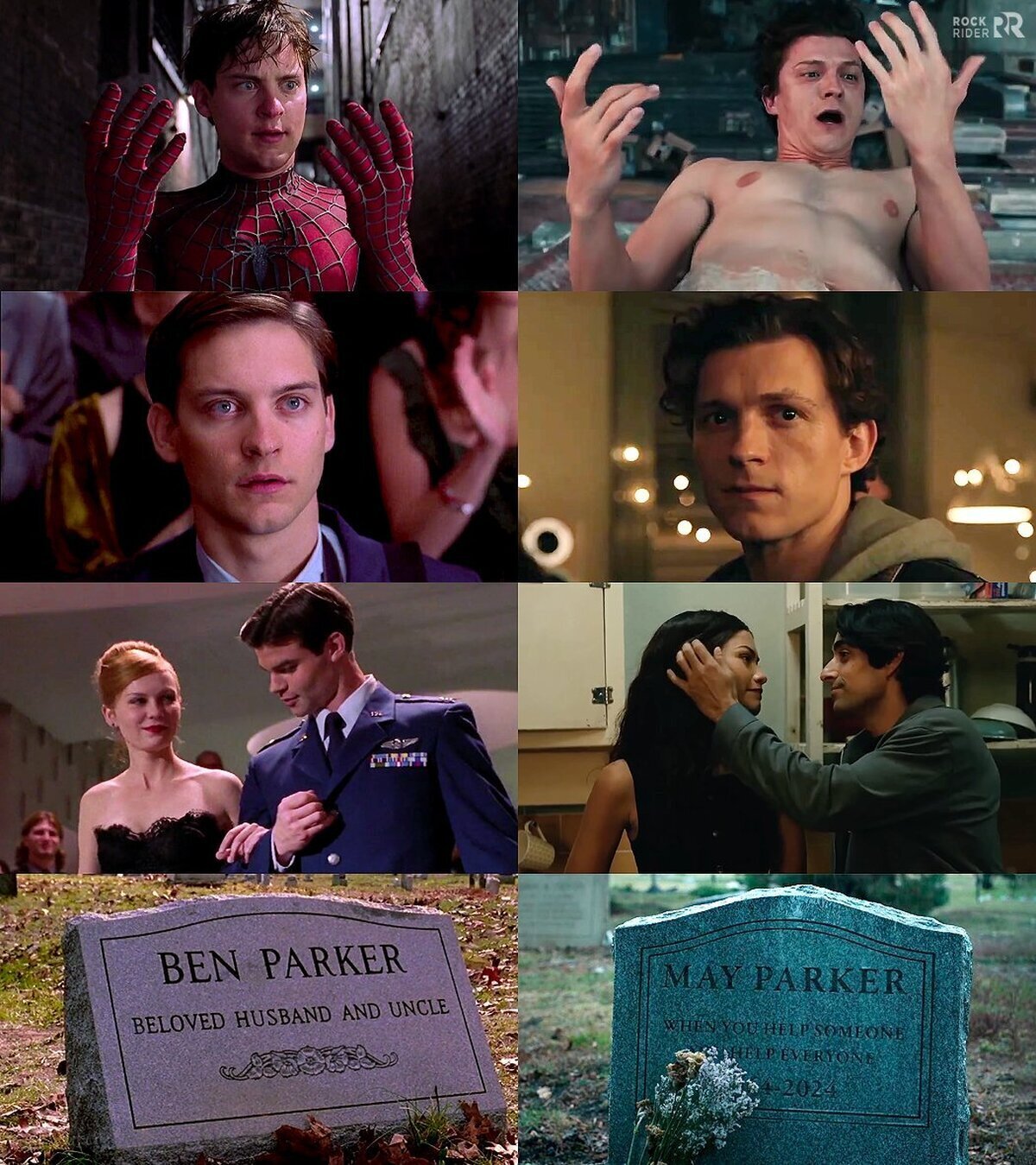 El primer paralelo entre los dos Spider-Man