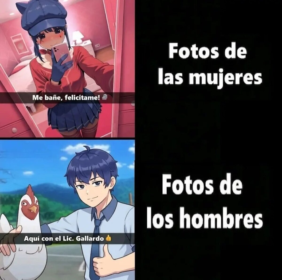 Siempre el buen rollo por delante.