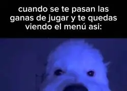 Un peque&ntilde;o momento de vac&iacute;o