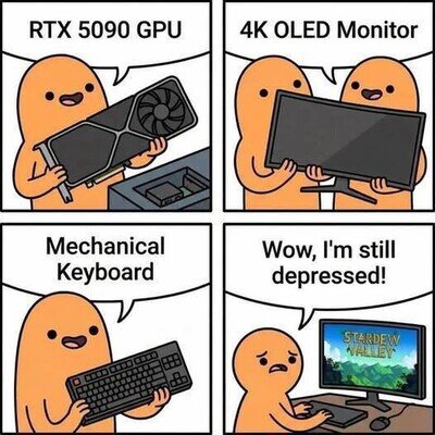 Me he dejado un ri&ntilde;&oacute;n en el setup para acabar jugando al Stardew Valley