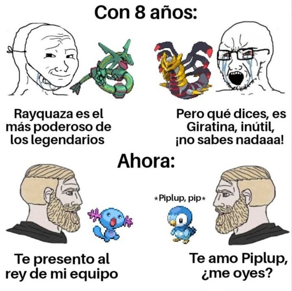 Y pensar que de peque&ntilde;o me peleaba por legendarios