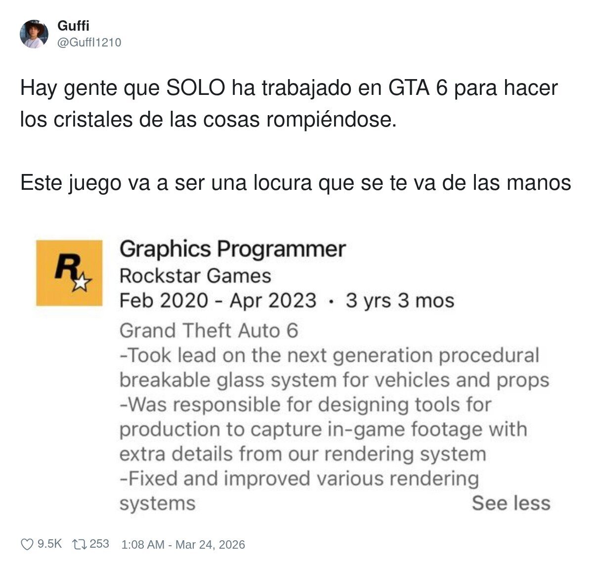 GTA VI no va a tener sentido
