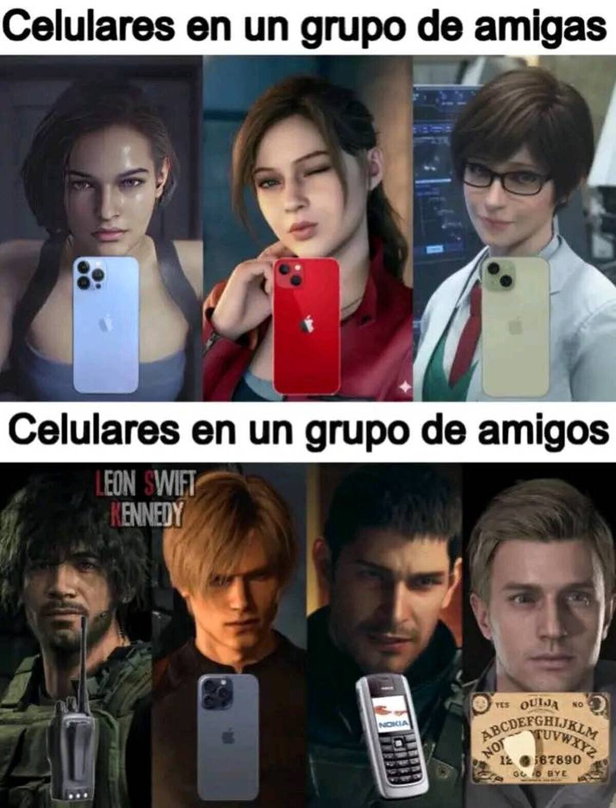 En el grupo de chicos siempre hay uno con marcas raras