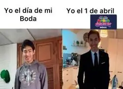 Listo para el evento