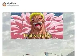 El coche de Doflamingo