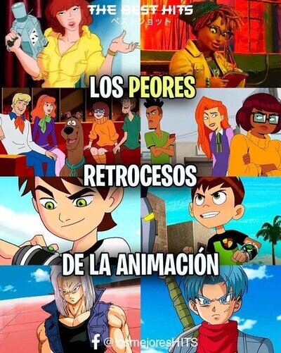 Retrocesos de la animaci&oacute;n