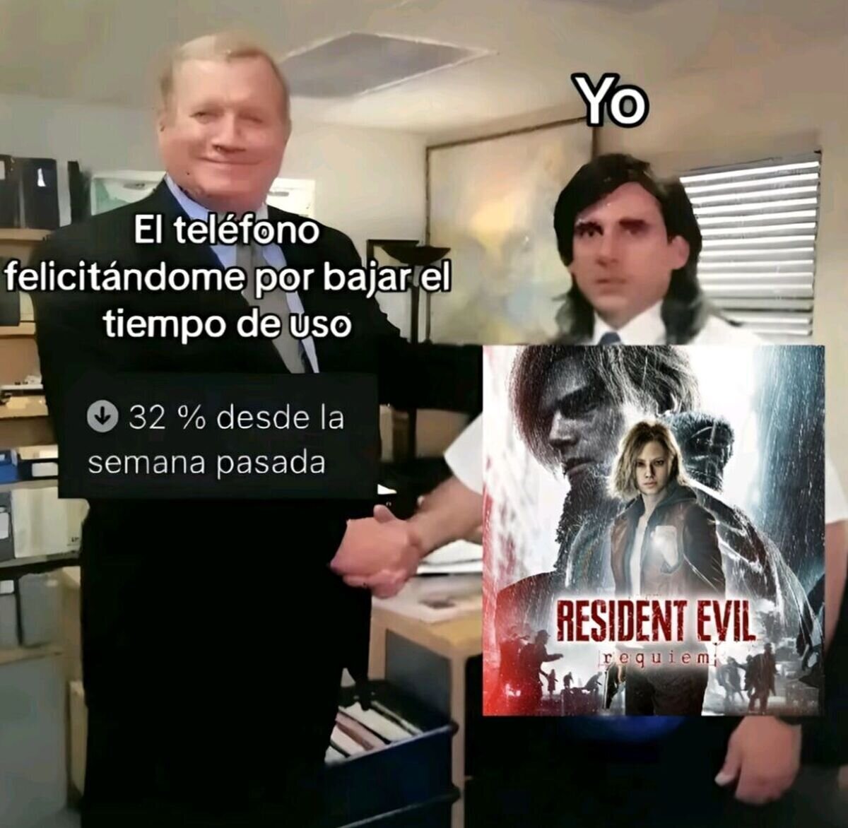 Simplemente cambié de vicios