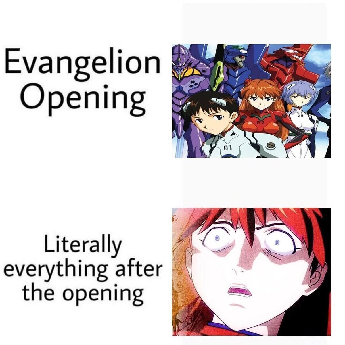 Evangelion es puro trauma