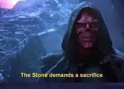 Cuando el universo exige un sacrificio