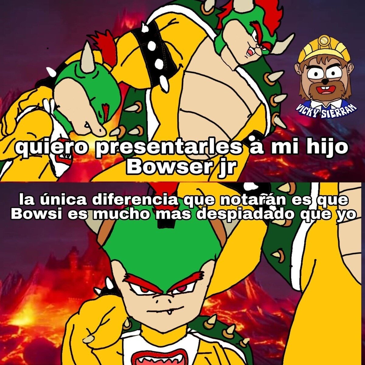 Ojito con el Mini-Bowser