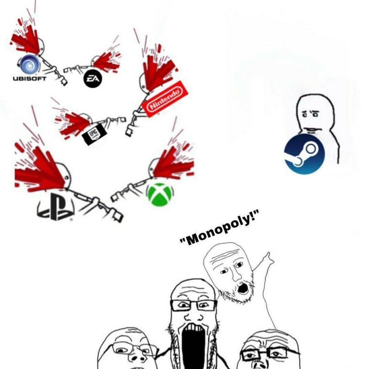 ¿Monopolio? No. Auto-boicot