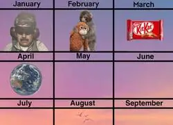 El calendario de 2026