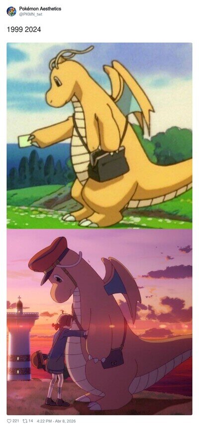 Siempre enamorado de Dragonite