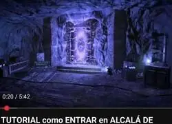 Soy de Alcal&aacute; y as&iacute; es la entrada