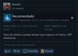 Sobre los que juegan a Metro