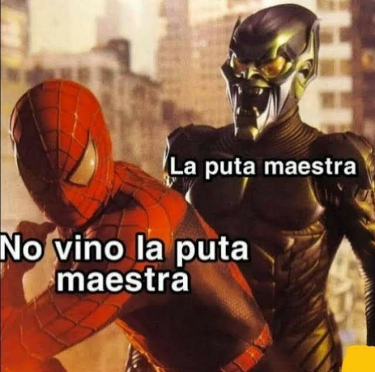 Cuando el profe falta y te crees que hay hora libre