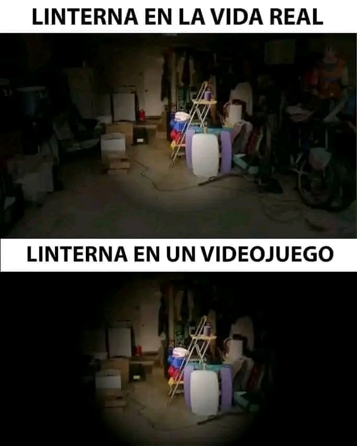 La linterna en los juegos