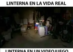 La linterna en los juegos