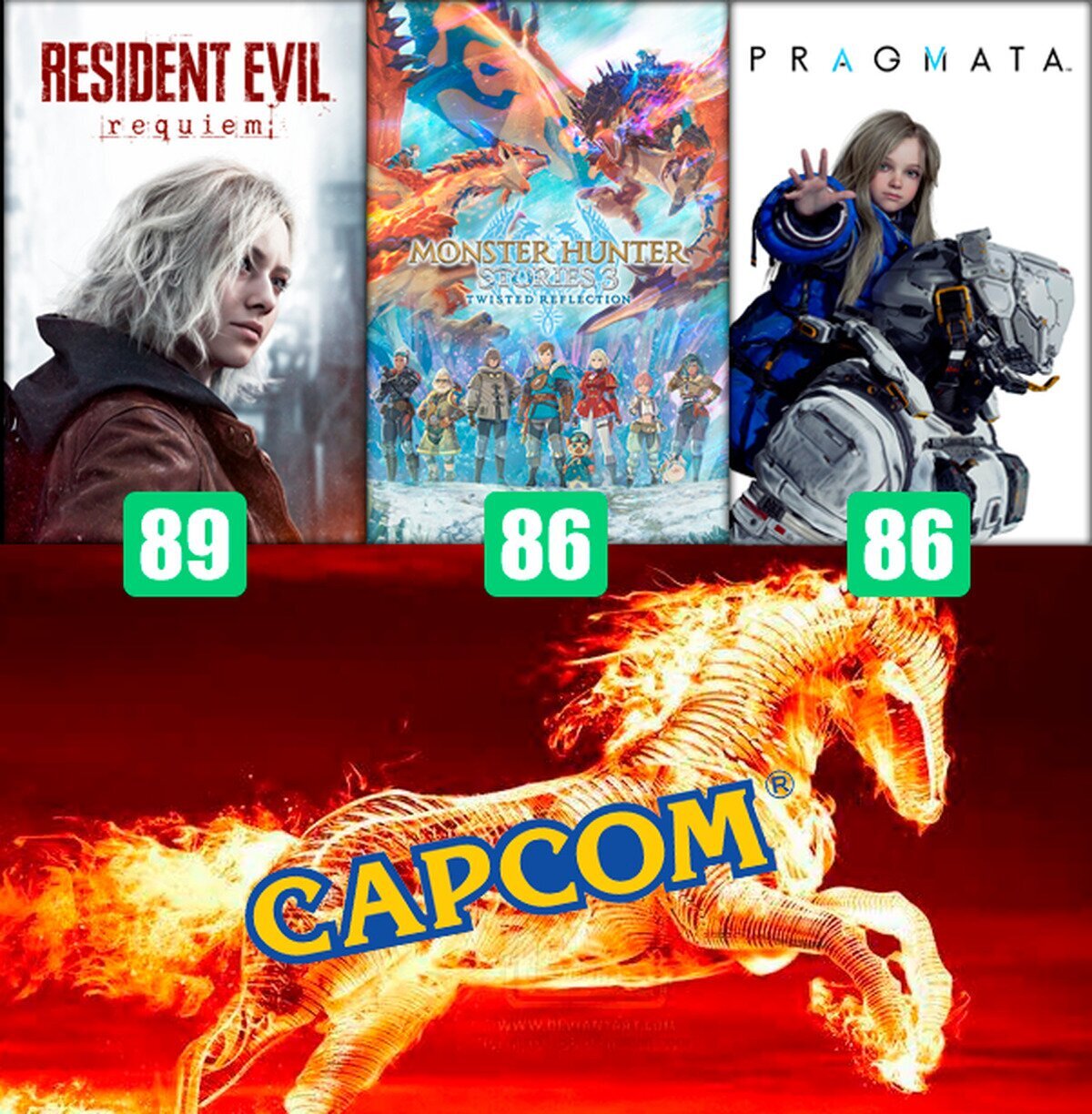 Capcom sacando juegazos como pan caliente