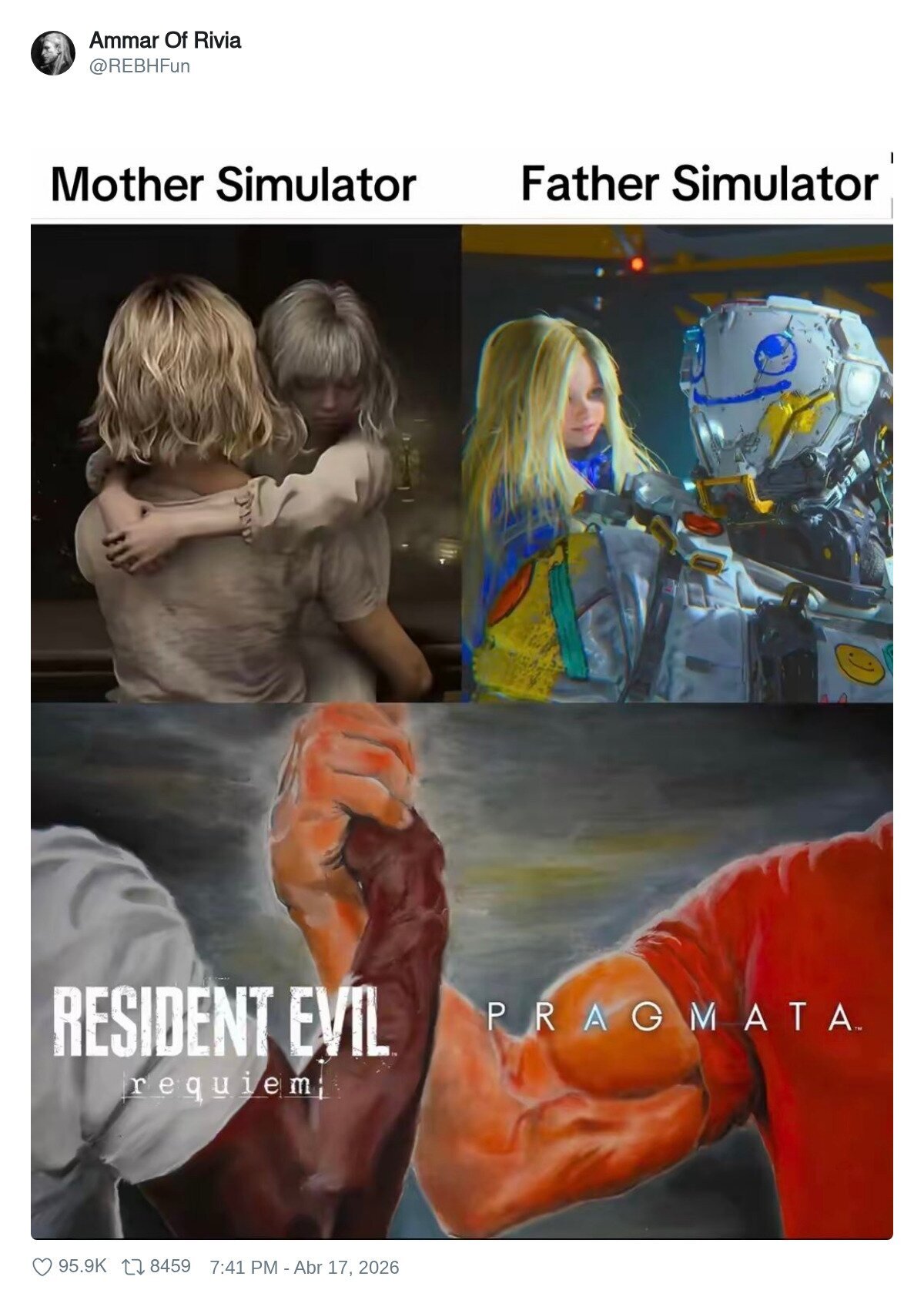 Los &uacute;ltimos simuladores paternos