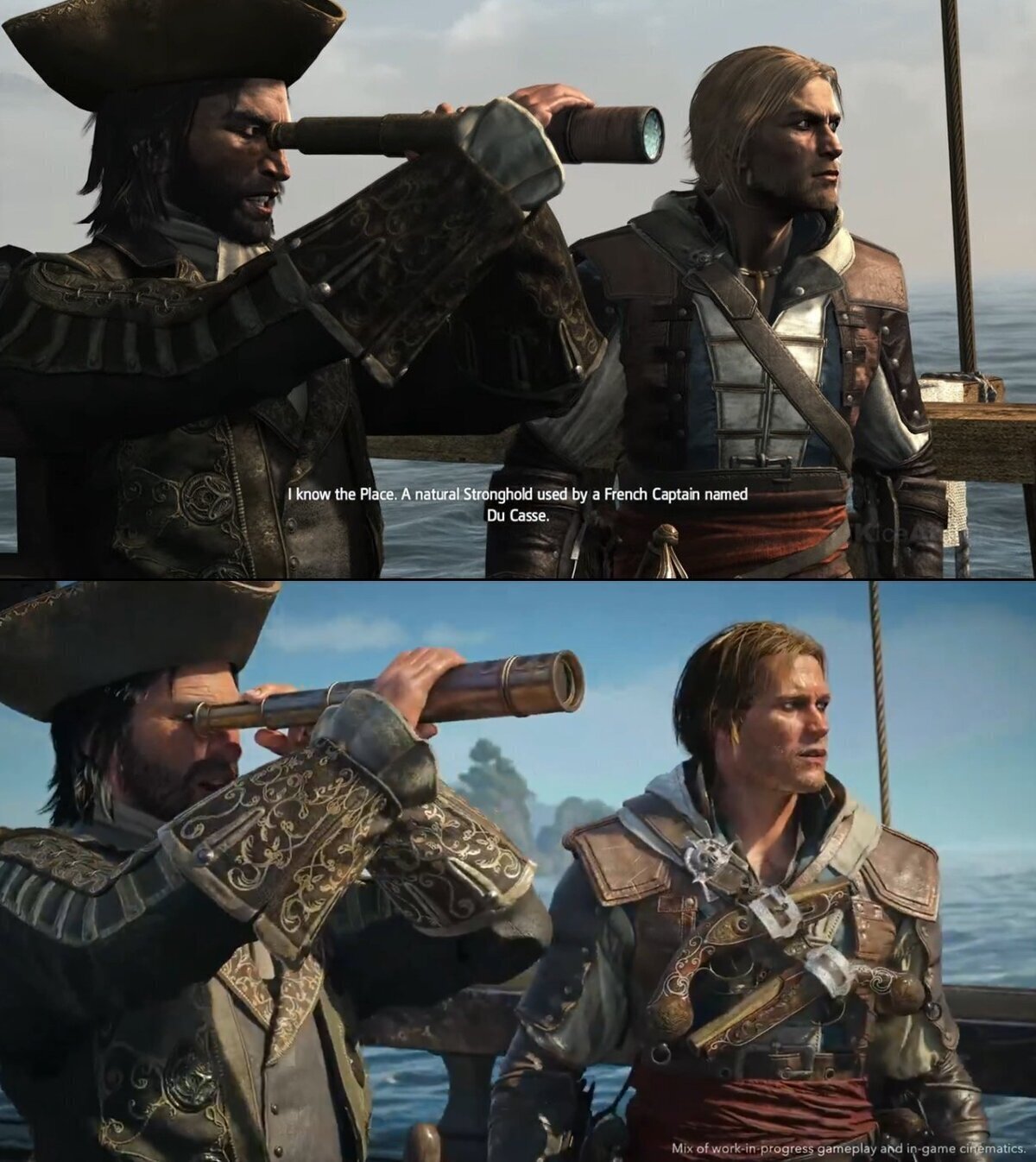 El primer plano a plano de Black Flag original y su remake