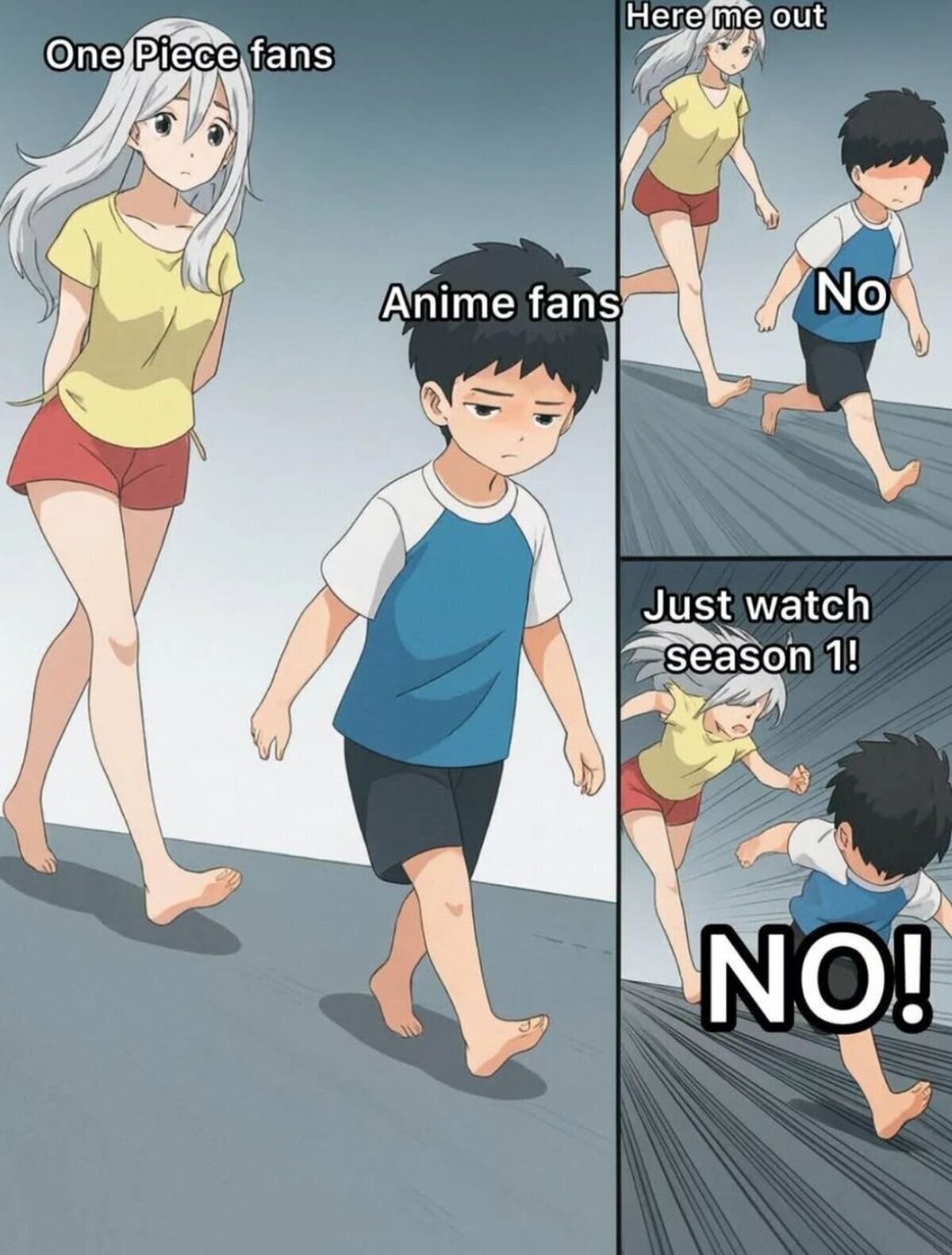 "Solo la primera temporada"