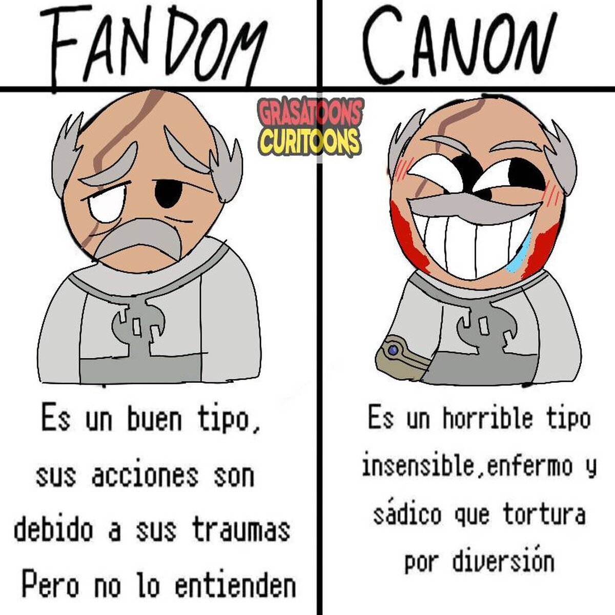 El fandom no sabe leer entre lineas