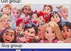 Los grupos de los pibes