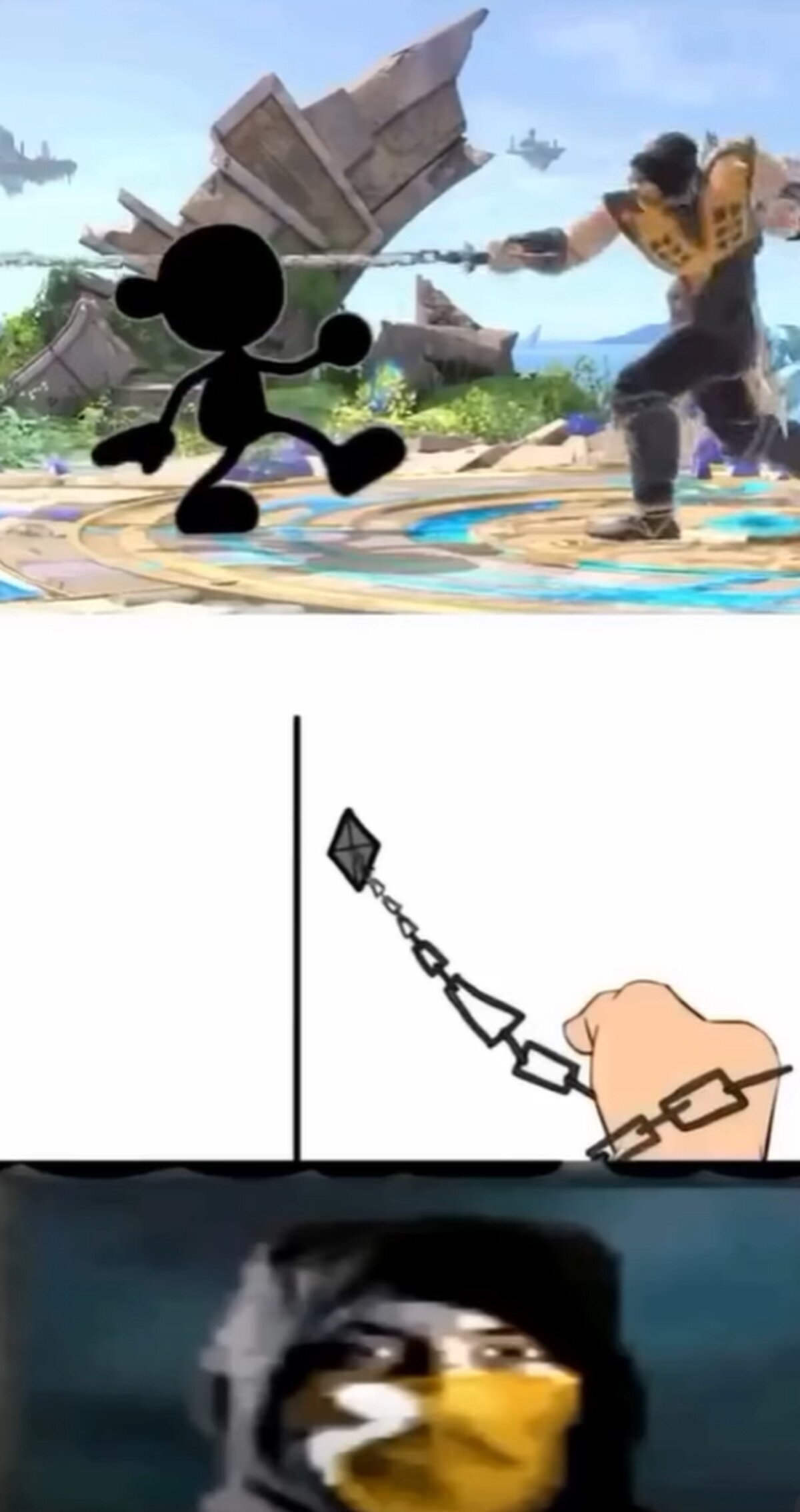 Get Over Here.... Oh, no.