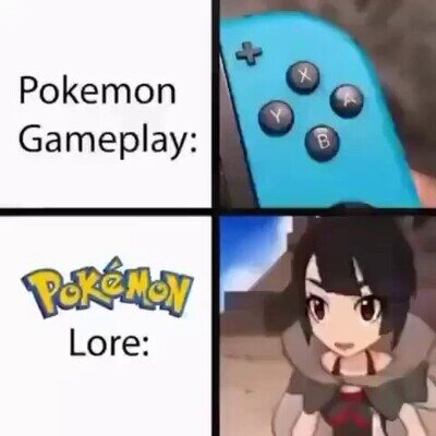 Pokemon, gameplay vs lore