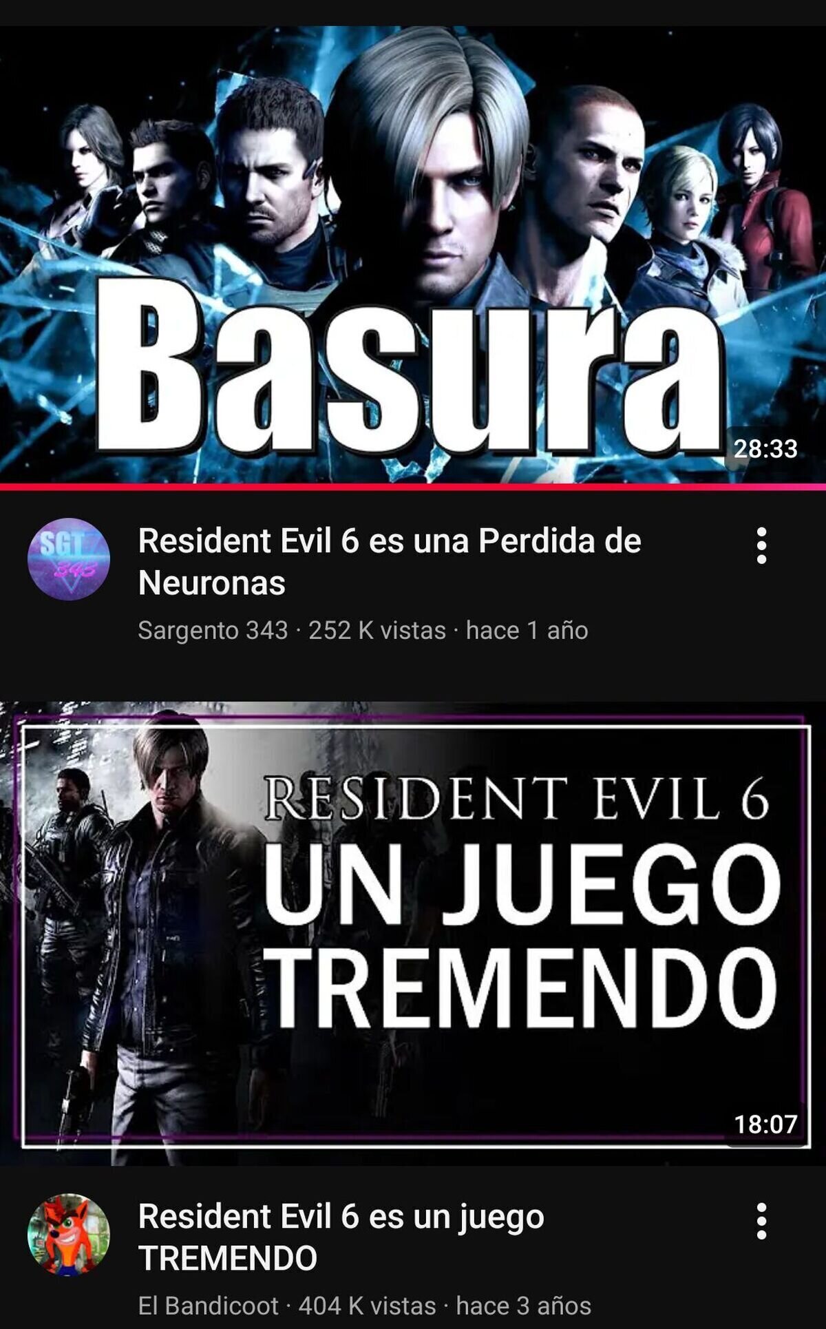 La dualidad de YouTube