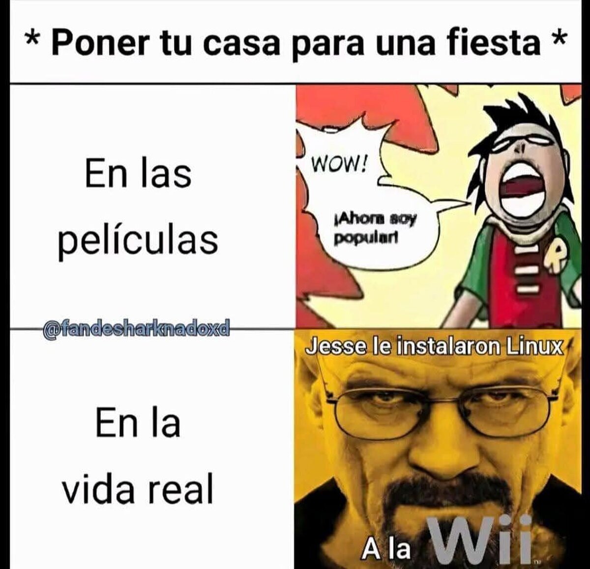 Mala idea la fiesta