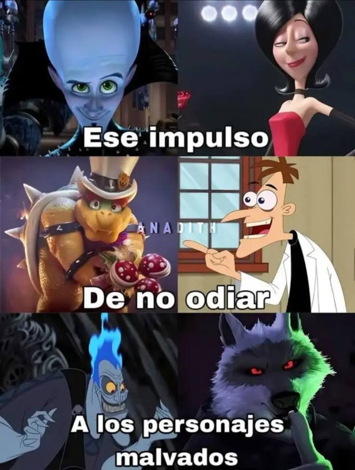 Villanos con carisma