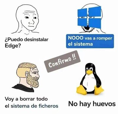 Linux no se anda con rodeos