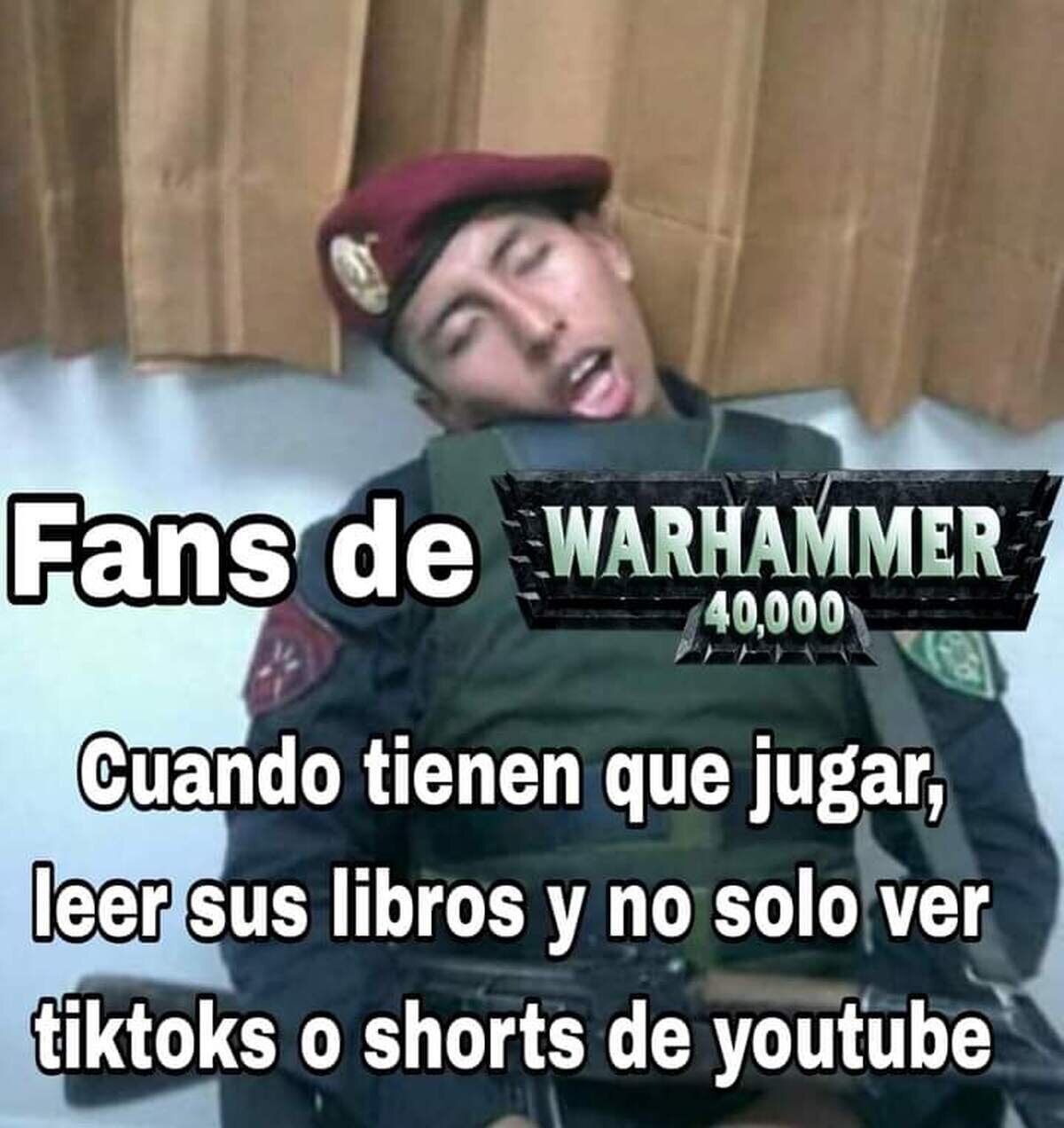Los fans de Warhammer