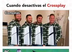 Desactivando el crossplay