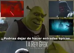 &iquest;Puedes no hacer una entrada &eacute;pica por una vez, Ani?