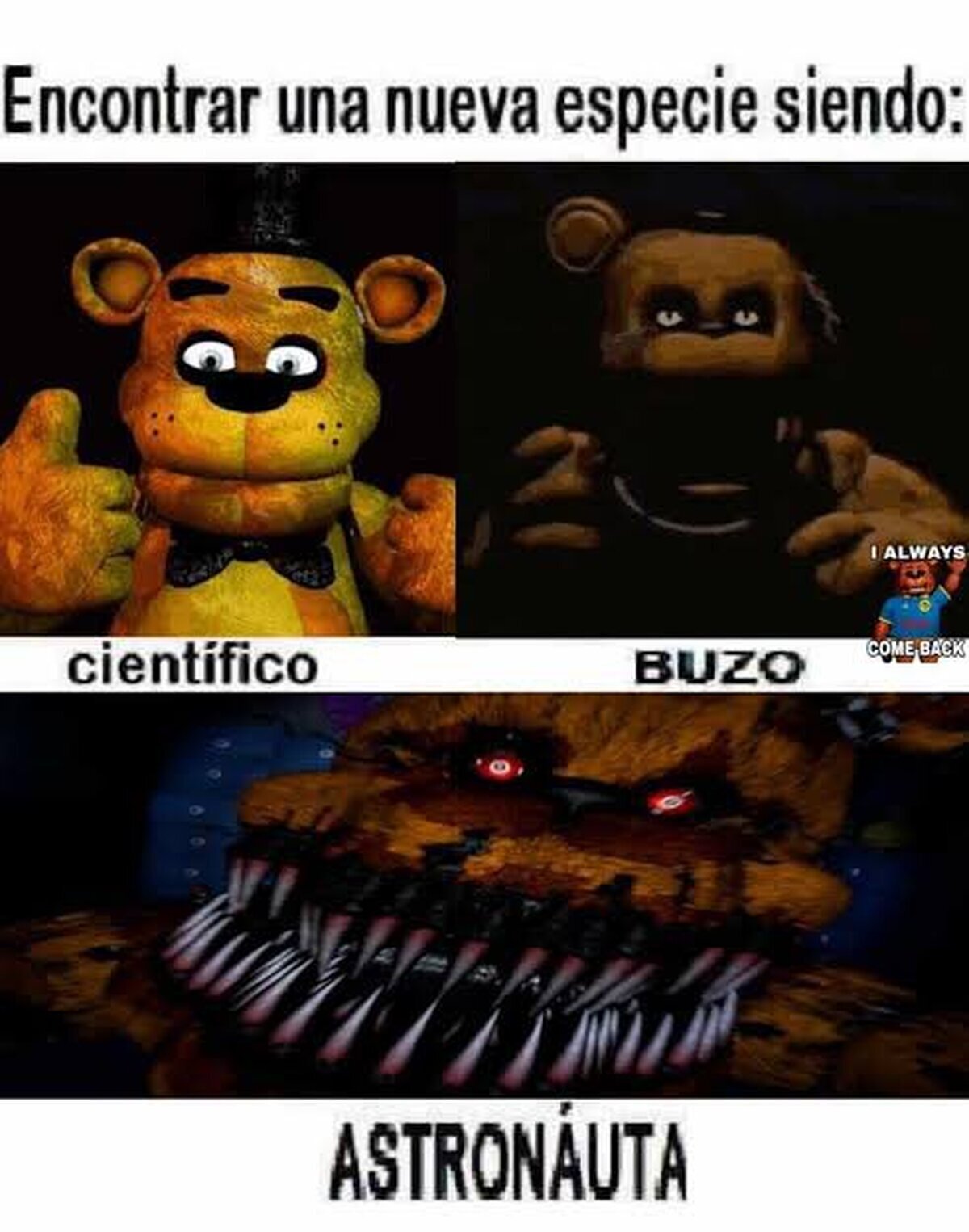 Descubriendo una nueva especie
