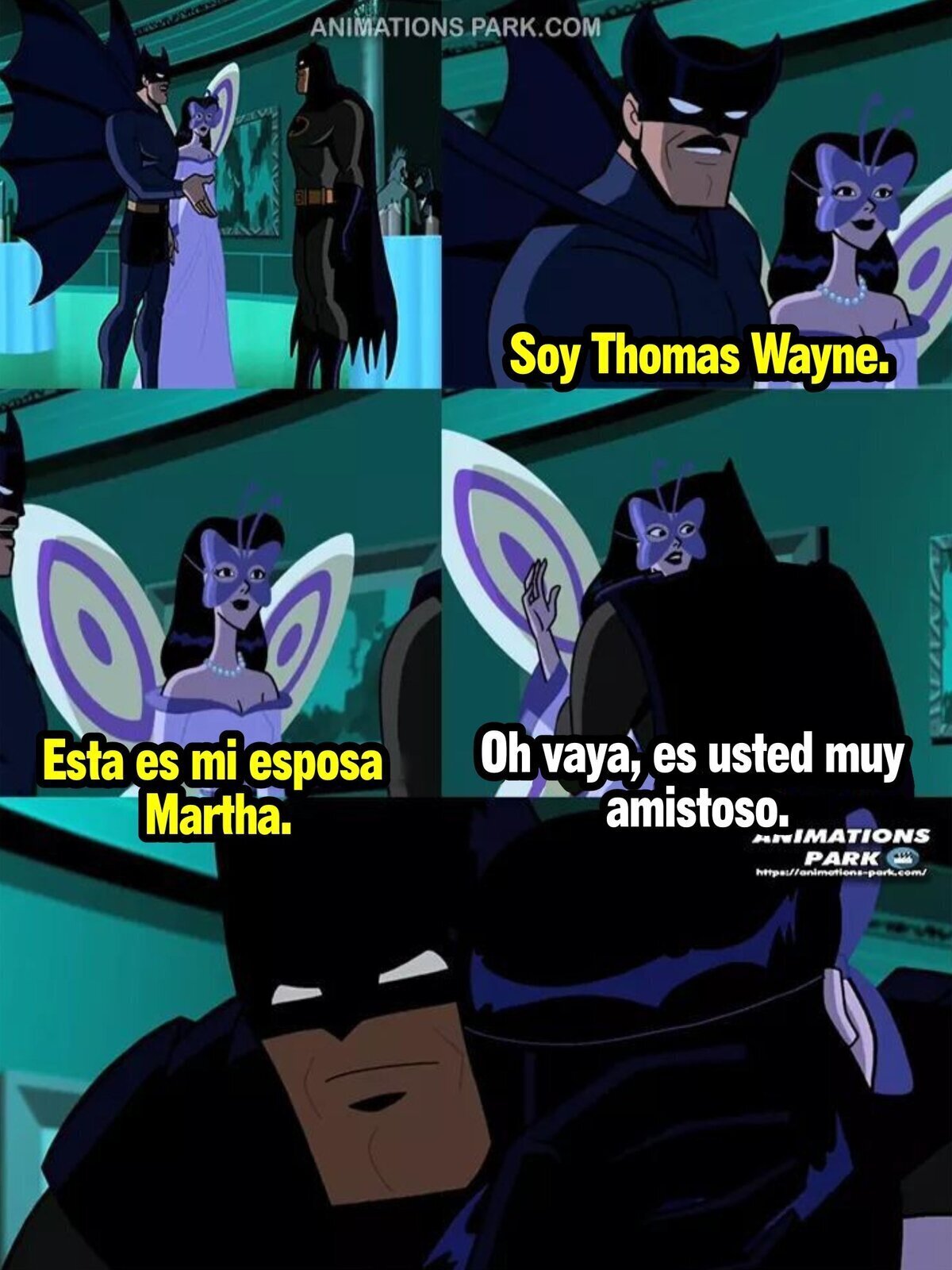 Que fuerte es esta escena