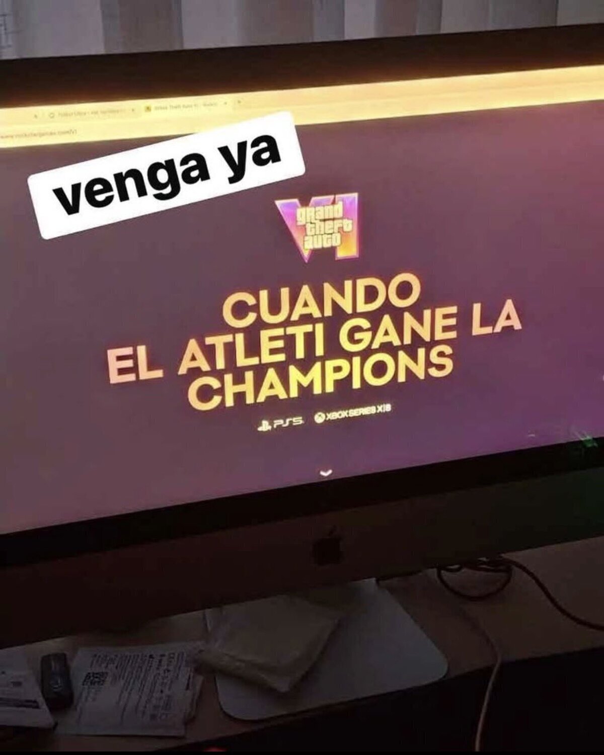&iexcl;Noo, no ser&aacute; nunca!