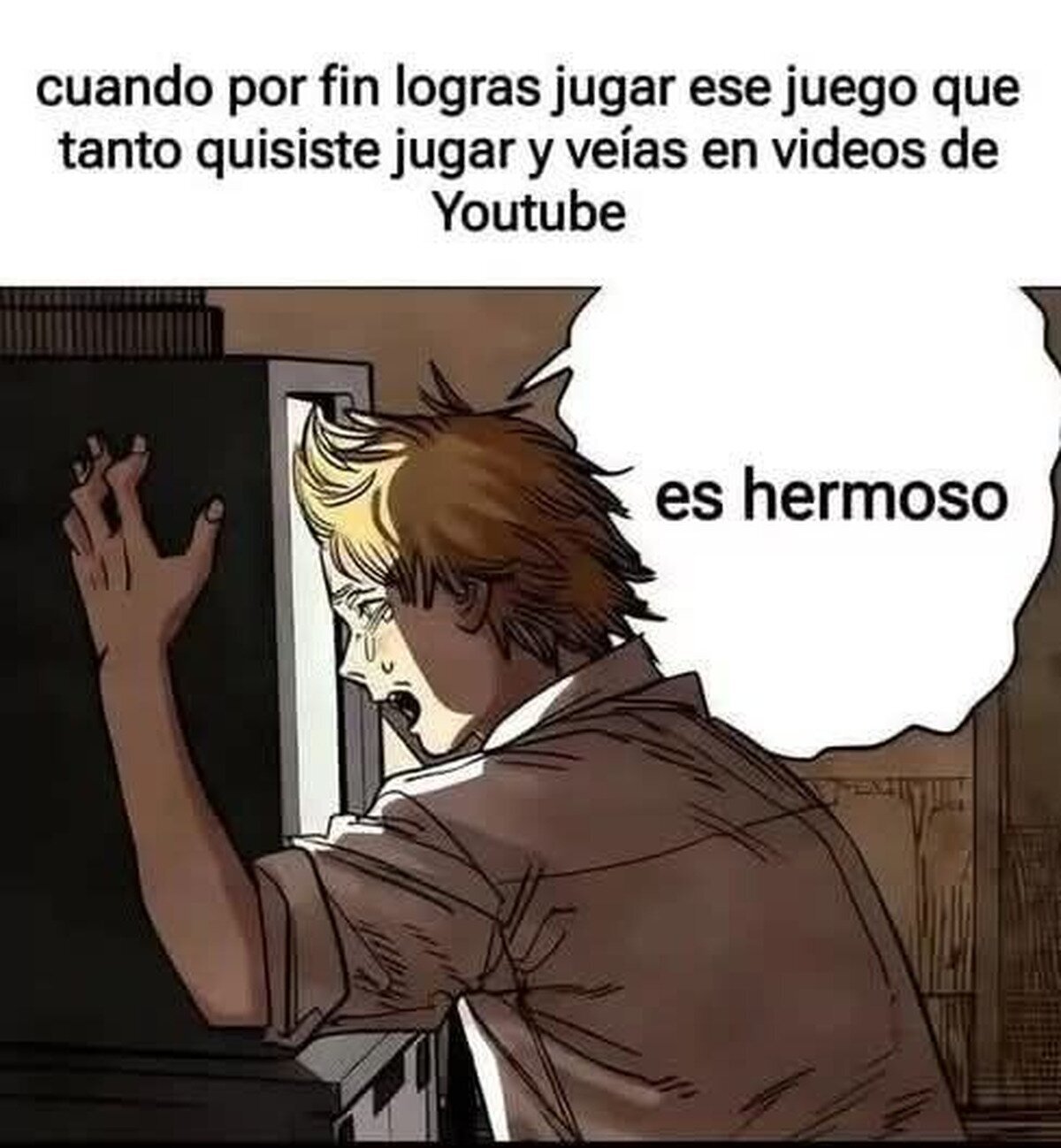 Y luego te das cuenta de que en los videos usan mods