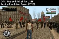 Un modder recre&oacute; la revoluci&oacute;n Rusa en el San Andreas. Cine absoluto.