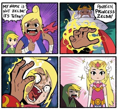 &iexcl;Que s&iacute; eres Zelda!