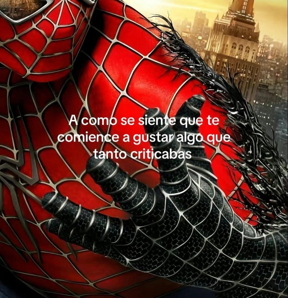 Me siento... sucio, pero bien.
