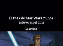 El peak de Star Wars estaba en sus series animadas