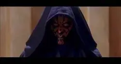 Cuando Maul revel&oacute; su sable doble
