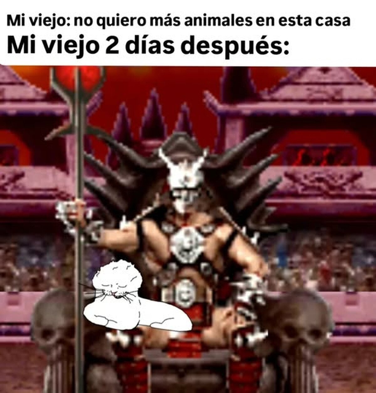 El se cree duro