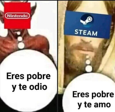 La diferencia entre Nintendo y Steam